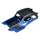Aluminum/Carbon Fiber Conversion Chassis Kit (BLUE) -...