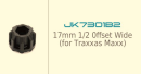 17 mm adapter für 3.8 Extreme Felgen für Maxx 4stk