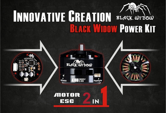 Black Widow Brushless ESC Power kit